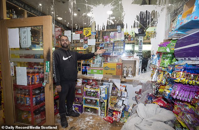 On another occasion, the shopkeeper also alleged that the older brother of one of the young teenagers 'got up in his face' and asked him for a £20,000 ransom to end the ongoing violence