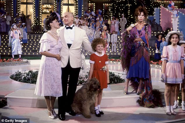 Strouse worked on Annie with Martin Charnin and Thomas Meehan. The musical pictured in 1982