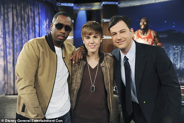 They were also seen at a Grammys after party in 2016 and on Jimmy Kimmel Live in 2011 (seen above)