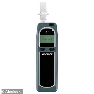 Alcolock is actually a brand name (its V3 version pictured) but has become a catch-all term for breathalyser ignition locks