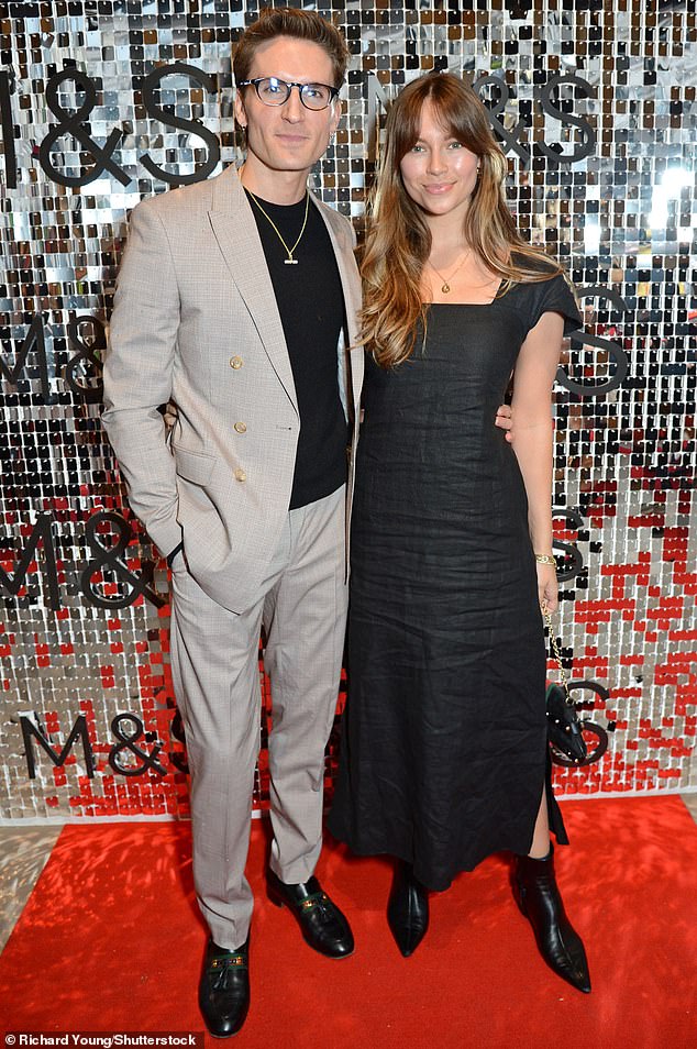 The couple (pictured in June) first met in person in 2014 after four years of exchanging messages and have been going strong ever since
