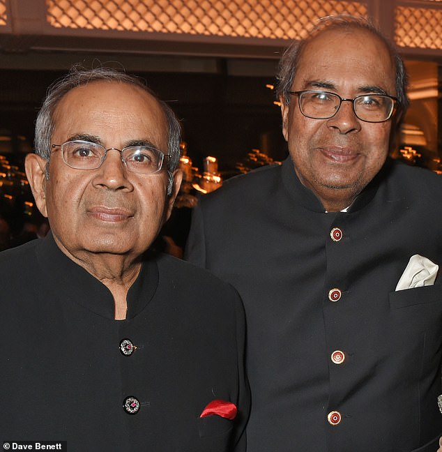 Sri Hinduja (left) and Gopi Hinduja (right) are behind the Indian conglomerate Hinduja Group, were named Britain's richest