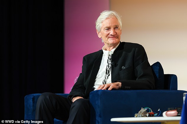 James Dyson (pictured) and his family are worth £20.8 billion according to the Sunday Times Rich List