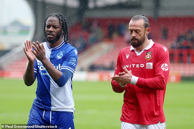 The 38-year-old scored eight goals this season but was unable to break into the starting XI