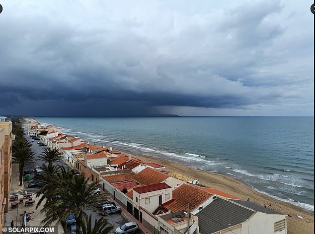 The culprit behind the rare and destructive weather pattern was put down to what is known in Spain as 'DANA' - short for 'Depresión Aislada en Niveles Altos' or 'Isolated Depression at High Levels'
