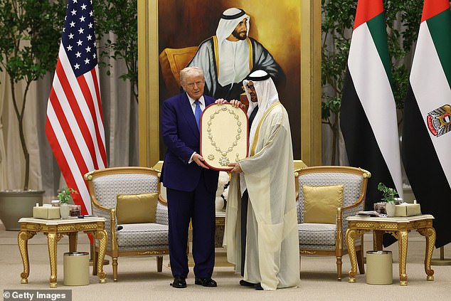 President Donald J. Trump receives the Order of Zayed, UAE's top civil honor