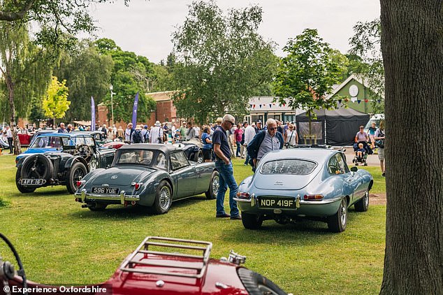 The former RAF base is now home to over 50 specialist businesses, which focus on classic car restoration and engineering