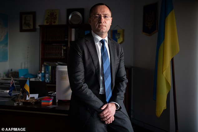 Ukrainian ambassador to Australia Vasyl Myroshnychenko has previously vowed to negotiate for Jenkins' release