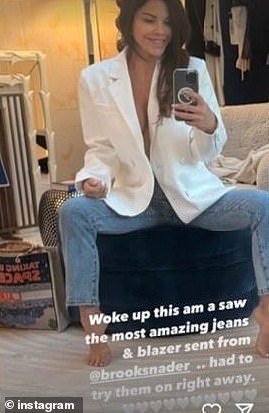 In April, Lauren revealed she'd even been getting gifts from the model, taking to Instagram with a racy selfie to show off the purchase