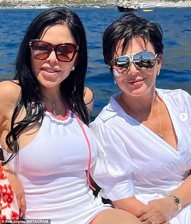 Kim isn't the only Kardashian to be part of Lauren's girl squad - her mum Kris is also in favour
