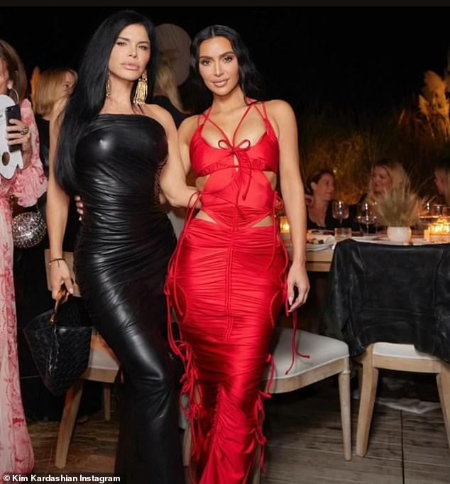 Lauren and Kim's friendship formed in a rather unconventional way having bonded after they became embroiled in a bidding war over a Balenciaga gown