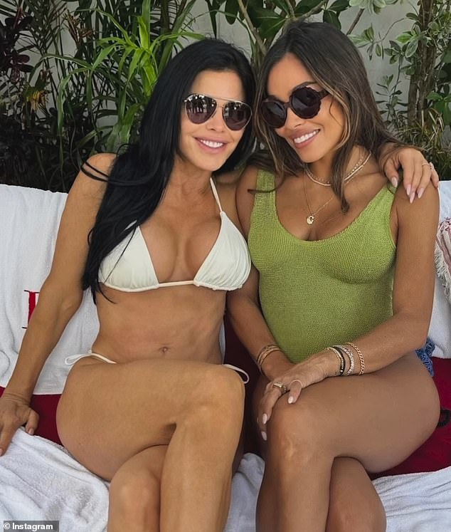 Another member of Lauren's girl squad is October 'Tobie' Gonzalez, the wife of Lauren's former partner Tony Gonzalez