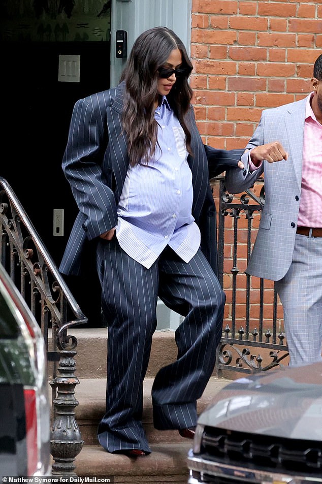 Cassie Ventura leaves her home to head to the Diddy trial on Friday