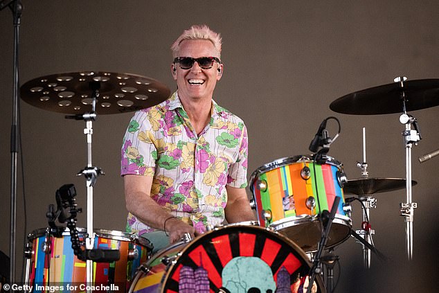 Freese said he was 'shocked and disappointed' to be let go - pictured 2022 performing with The Vandals