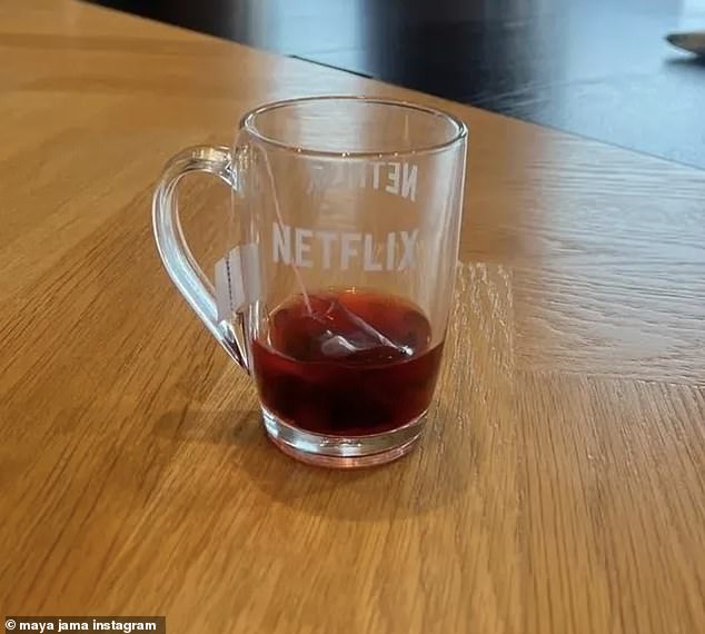 She hinted she might have been in meetings with the streaming platform earlier this month by posting a Netflix copy cup to her social media followers, but it was unclear where she was at the time