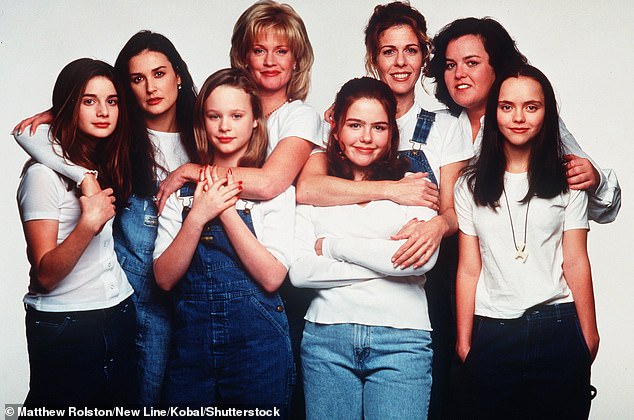 Gaby Hoffman, Demi Moore, Birch, Melanie Griffith, Ashleigh Aston Moore, Rita Wilson, Rosie O'Donnell and Christina Ricci in 1995's Now and Then