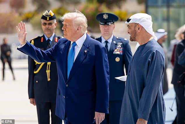 Questions have been raised after Trump's visit to the Middle East, which included a stop in the United Arab Emirates