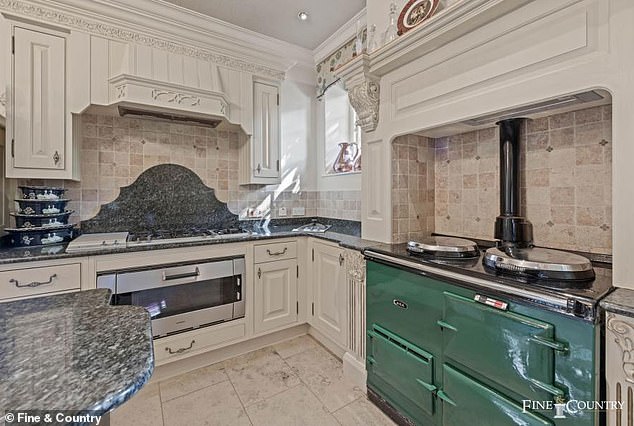 Get cooking: The Old Hall comes equipped with an Aga range cooker