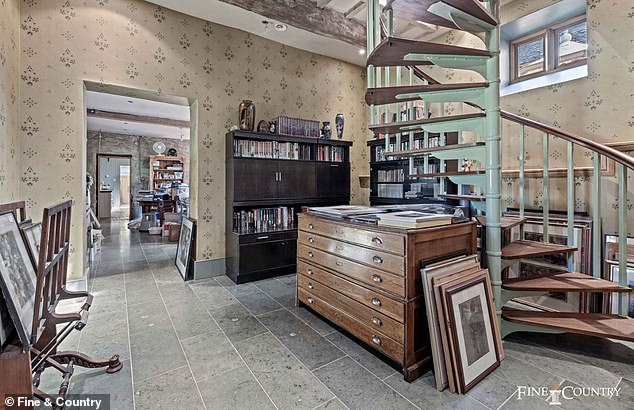 Unique: The Old Hall has a charming and much-loved print room