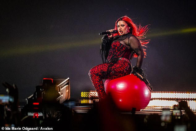 Miriana Conte took a swipe at the BBC after the broadcaster reportedly demanded her song change its X-rated lyrics