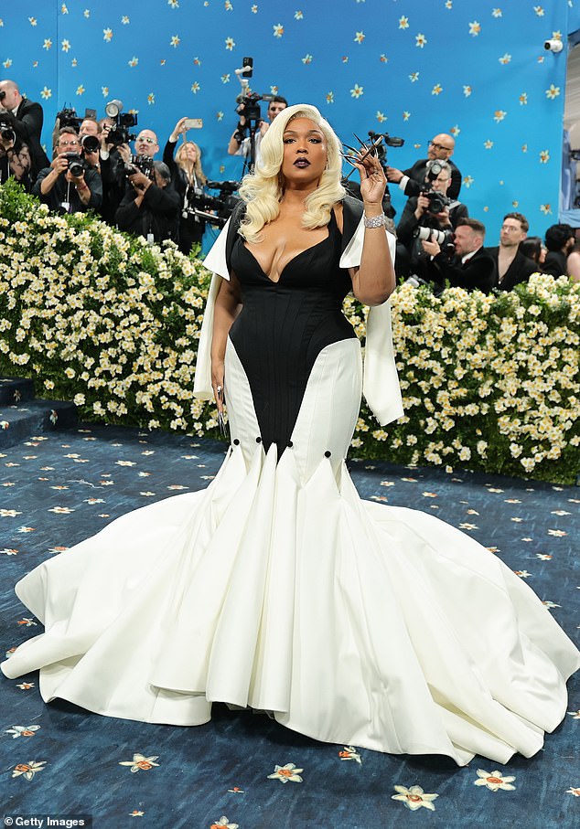 She also opened up about being canceled back in October 2024, just a few months after she announced taking a year off of performing; pictured May 5, 2025 in NYC at the Met Gala