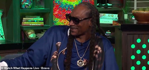 Lizzo responded: 'Oh my god I have an answer and I don't want...' as Snoop Dogg said: 'Don't say it!'