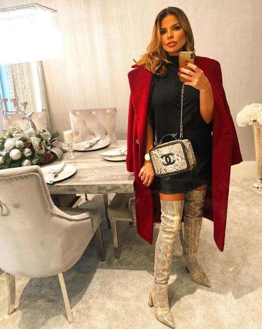 Tanya Bardsley in her Cheshire mansion.