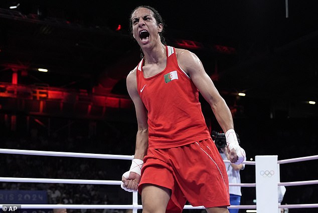 Boxer Imane Khelif, who is not transgender won gold at the Paris Olympics last year but was subject to a gender eligibility row throughout the Games