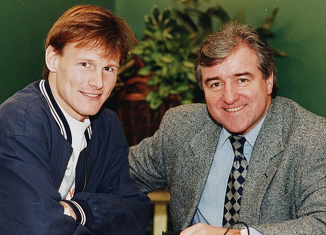He lauded England manager at the time Terry Venables for how he spun the incident - turning the blame to himself rather than the players (Ted and Terry pictured in 1994)
