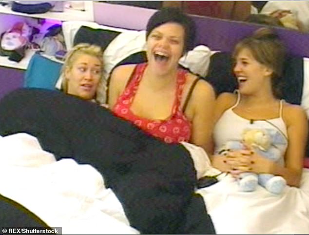 Teddy broke up with Danielle following her controversial appearance on Celebrity Big Brother in 2007 - during which she joined the late Jade Goody and Jo O'Meara in being accused of racist abuse toward their housemate Shilpa Shetty (Jo, Jade and Danielle pictured)