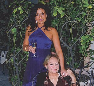 Rachael - whose parents divorced when she was 13 - started working in the restaurants her parents' oversaw when she was a teen. She's seen with her mom