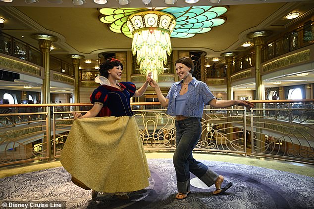 Despite really enjoying their time away without the kids, Emma and Matt are planning to go on their next Disney cruise as a family. ‘I don't have a choice, because they're so mad!’ she laughs