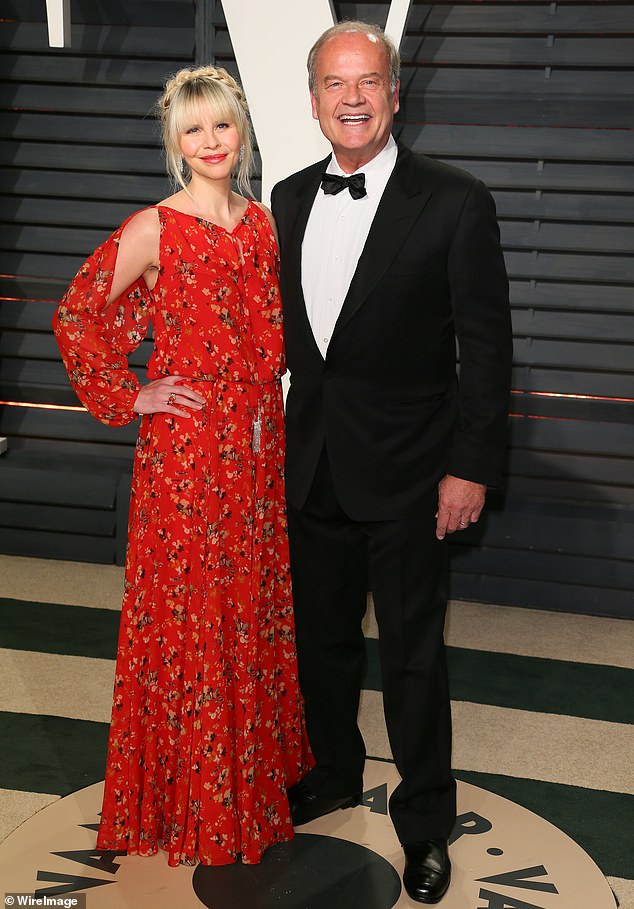 Kelsey Grammer and wife Kate Walsh attend the 2017 Vanity Fair Oscar Party
