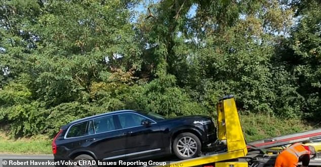 The Volvo ERAD Issues Reporting Group shared examples of members' car woes with MailOnline