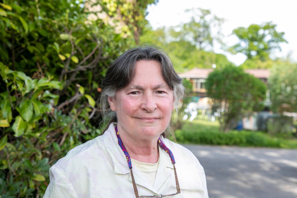 Portrait of Beverly Kelly, owner of a naturist village.