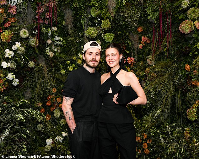Brooklyn and Nicola were not 'directly invited' by the Sussexes, an insider has claimed