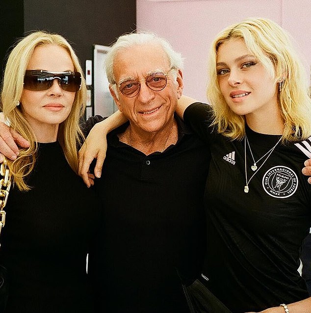 Nelson Peltz pictured with wife Claudia and their daughter Nicola sued Plan Design - a Miami-based wedding planning company. In the lawsuit Peltz demanded his $159,000 deposit back and called their refusal to hand it over a 'good old fashioned shakedown'
