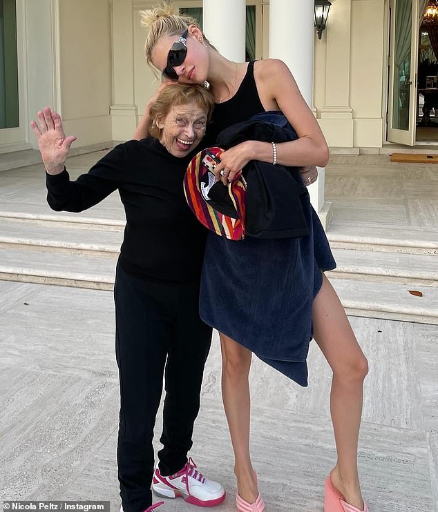 Nicola's grandmother Bunny - who was Nicola's maid of honor at her 2022 wedding to Brooklyn - passed away at the age of 95 in May of last year