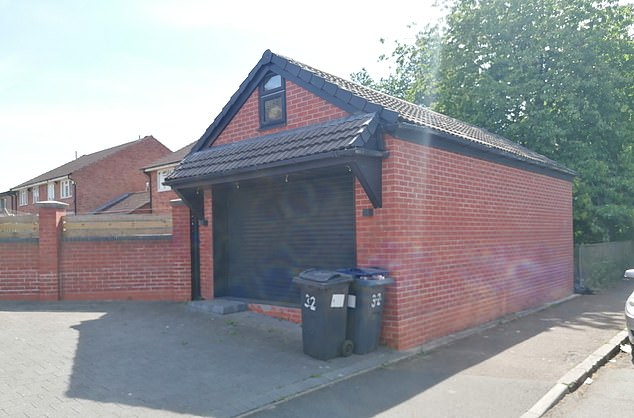 The large dormer window to the side of the building has also now been removed
