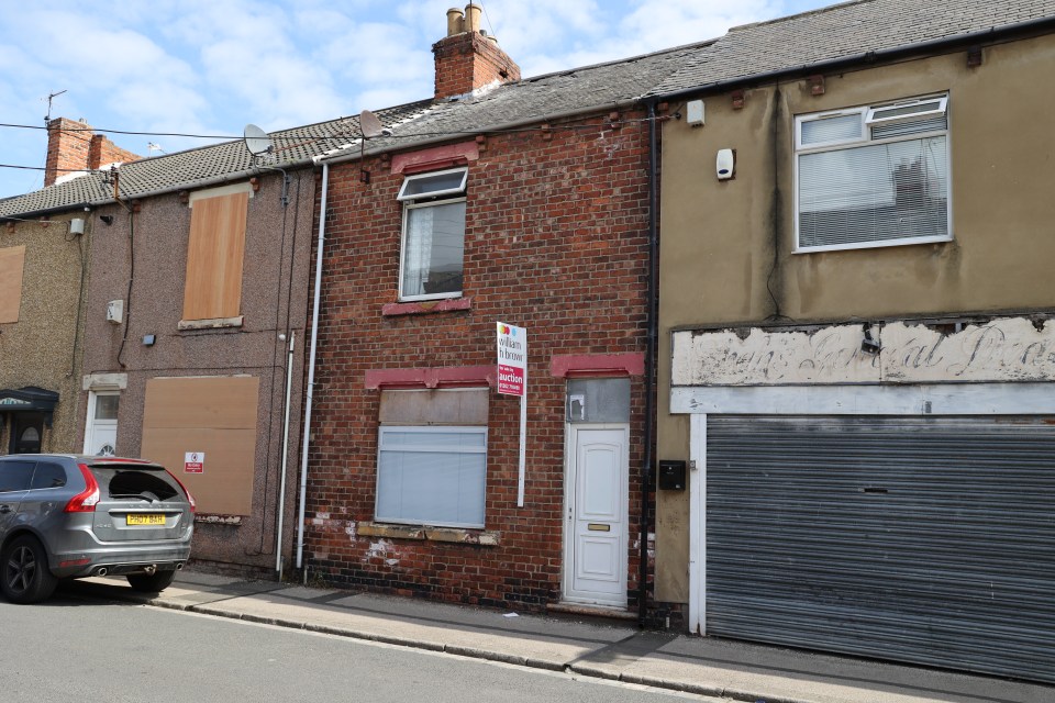 Three-bed home for sale, needing refurbishment.