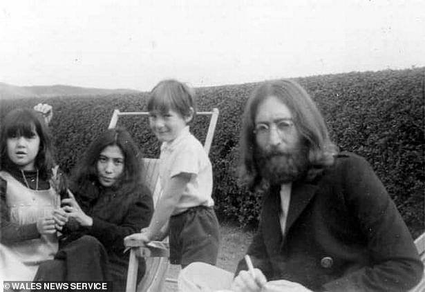 Music icon John Lennon visited the 3,000-population seaside town with his son Julian, wife Yoko and her daughter Kyoko in 1969, just before the band split
