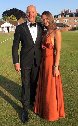 Mr King pictured with his daughter Catalina