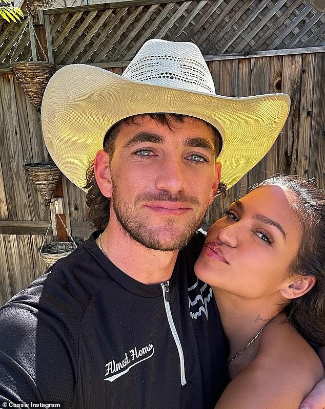 In the powerful message, Alex Fine expressed pride and profound love for his wife, Cassie Ventura (right), as well as anger toward those who tried to break her spirit
