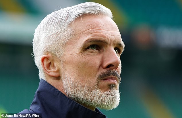 United boss Jim Goodwin, who previously coached Aberdeen, called it 'an absolute disgrace'