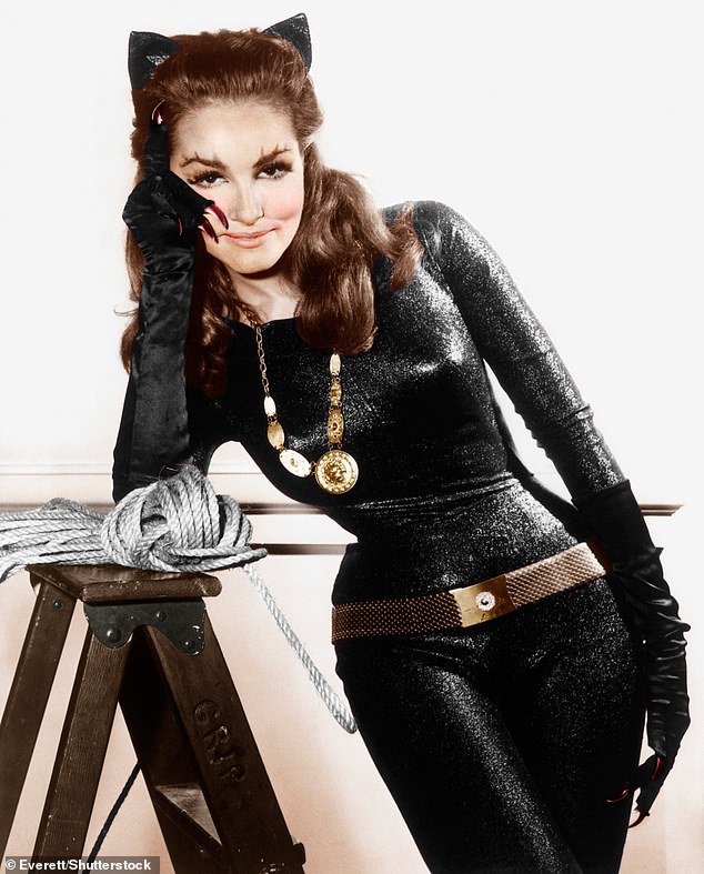 The Tony winner is none other than Julie Newmar, 91, who is known for her role as Catwoman in the Batman TV series in the 60s