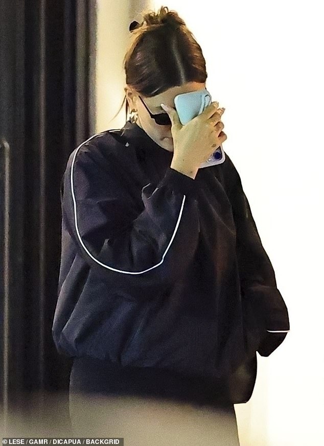 She has not publicly addressed rumors of marital woes