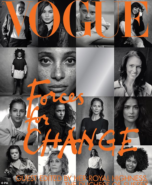 The Duchess of Sussex was the guest editor on the 2019 September issue of British Vogue