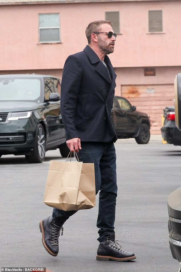 'That's what happens when you tell a motherf***er they have to mow a lawn. All of a sudden they don't want those shoes,' Affleck, who shares his son's love of sneakers, joked