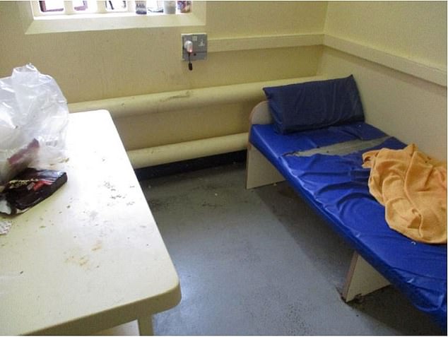Child-killer Axel Rudakubana had been under constant guard in a cell like this one
