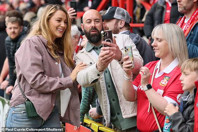 If Vardy was to end up at Wrexham - a club he has been extensively linked to and which has a documentary series of its own on Disney+ - it would be the perfect opportunity for his wife to befriend Hollywood actress Blake Lively, whose husband is co-owner Ryan Reynolds